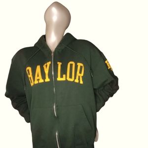 Baylor Bears Women's Full Zipfront Hoodie Size Medium